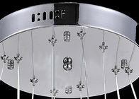 K9 lustre moderne en cristal de luxe du chrome 18W LED allumant 7500K - 8000K pour la barre/hôtel