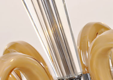 Lustre en cristal de luxe d'intérieur moderne/lustre d'art déco pour le habillage de restaurant