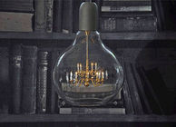 Lampes pendantes accrochantes de nuance en verre du Roi Edison 3W pour des salles d'étude