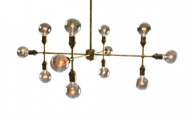 Lampe accrochante de lustre de conception symétrique de 12 ampoules pour situer la pièce