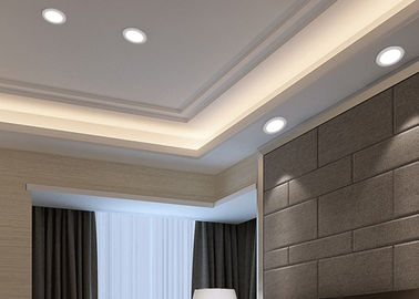 Écrans plats ronds des appareils d'éclairage de la maison LED d'intense luminosité LED 6 watts