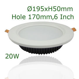 L'intense luminosité 20W LED a enfoncé Downlights 1700lm pour 85lm/w de allumage commercial