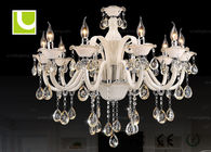 Lampe en cristal de plafond de restaurant/cuisine, lustre 12 chic minable léger