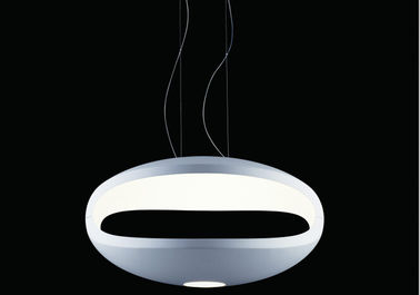 Lumières pendantes accrochantes oranges de l'espace d'anneau pour la décoration d'hôtel