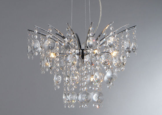 Éclairage pendant de cuisine moderne/lustre en cristal s'allumant G4 x 20W