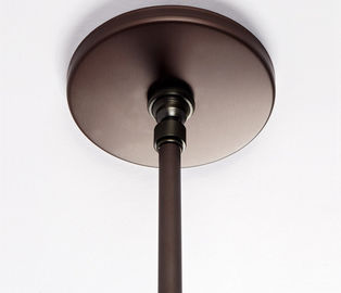 L'or de luxe de projet de villa a mené le style moderne pendant en aluminium de lumières de lustre