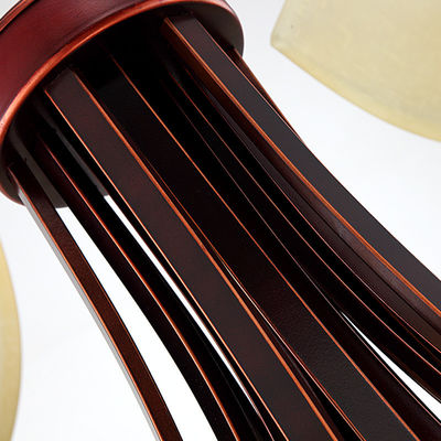 Éclairage moderne léger de lustre du fer 12 travaillé avec la chaîne, taille simple du style 89cm