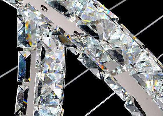 lustre en cristal de luxe contemporain de 47W LED pour éclairage à la maison/commercial de décoration