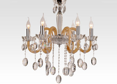 Lustre en cristal de luxe d'intérieur moderne/lustre d'art déco pour le habillage de restaurant