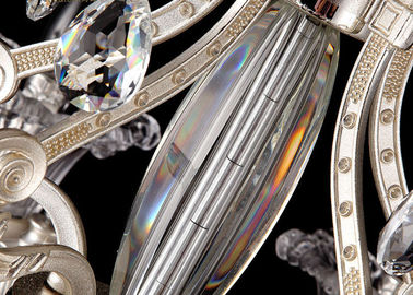 Grande lumière en cristal de luxe de la couche 18 du lustre 2 de rétro et traditionnel style italien