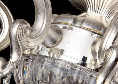 Grande lumière en cristal de luxe de la couche 18 du lustre 2 de rétro et traditionnel style italien