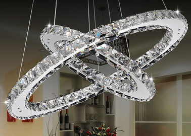 Chrome/lustre en cristal de luxe clair de la salle à manger K9 avec la lumière de 18W LED