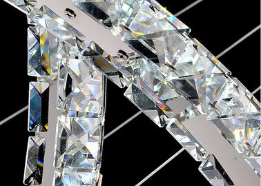 Chrome/lustre en cristal de luxe clair de la salle à manger K9 avec la lumière de 18W LED