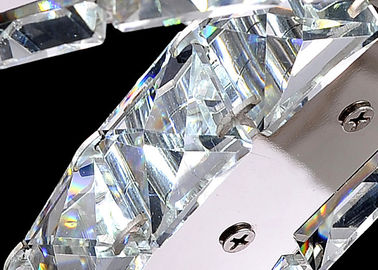 Chrome/lustre en cristal de luxe clair de la salle à manger K9 avec la lumière de 18W LED