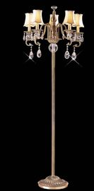 Éclairage en cristal contemporain en laiton durable de lustre avec la puissance élevée LED