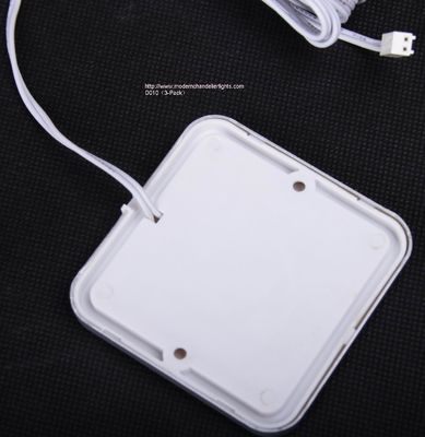 Détecteur en aluminium de capteur de mouvement de la maison LED de plastiques blancs chauds d'appareils d'éclairage