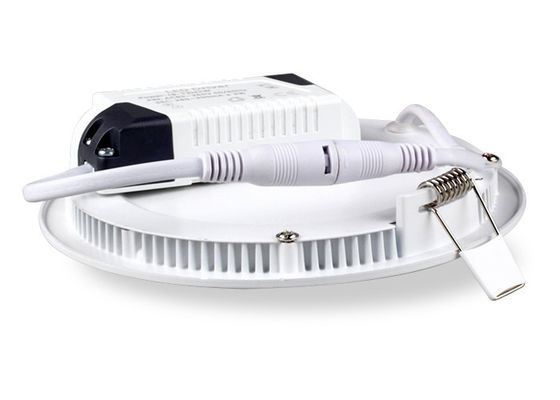 Voyant mené ultra mince rond d'ivoire 8" d'intérieur 18W 220V - 240V