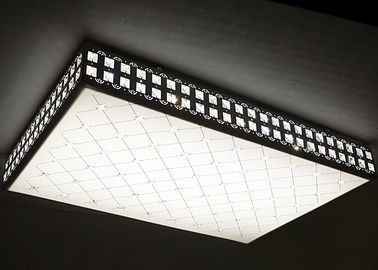 64w a mené la mosaïque moderne de cristal d'appareils d'éclairage de la maison LED de rectangle
