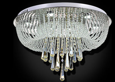 Plafonniers en cristal ronds modernes 30w LED pour la salle à manger/décoration vivante de Romm