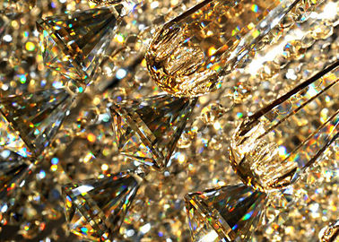 Plafonniers en cristal en verre de LED