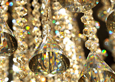 Plafonniers en cristal en verre de LED