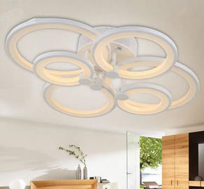 Éclairage en cristal matériel de plafond en verre LED de nouvel argent de conception