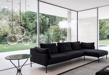 Ensembles de lustres de boule en verre, lampe de lustre de LED pour l'hôtel et salon