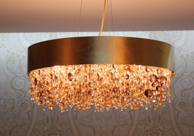 Lustres contemporains d'éclairage de lustre léger moderne pour la décoration d'hôtel