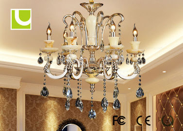Lustre léger 115 x 110 cm de la lampe 18 en cristal du plafond 110V/220V de luxe de chambre à coucher