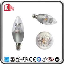 360 degrés Dimmable ont mené l'ampoule 5W E14 de bougie de filament décorative pour le lustre
