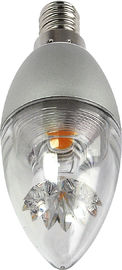 360 degrés Dimmable ont mené l'ampoule 5W E14 de bougie de filament décorative pour le lustre