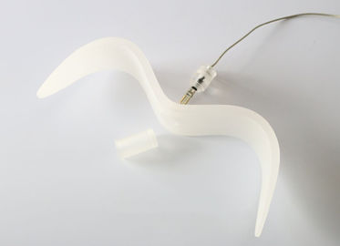 Belle suspension de Nightbirds allumant la forme blanche pure d'oiseaux d'éclairage de l'acrylique LED
