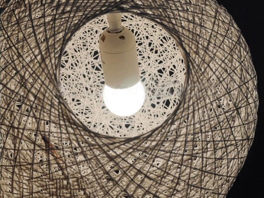 La suspension moderne de canne d'herbe allume les appareils d'éclairage pendants pour le marché superbe