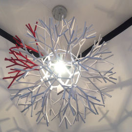 Ouvrez la lumière moderne de suspension d'éclairage pendant de corail populaire pour le projet d'hôtel