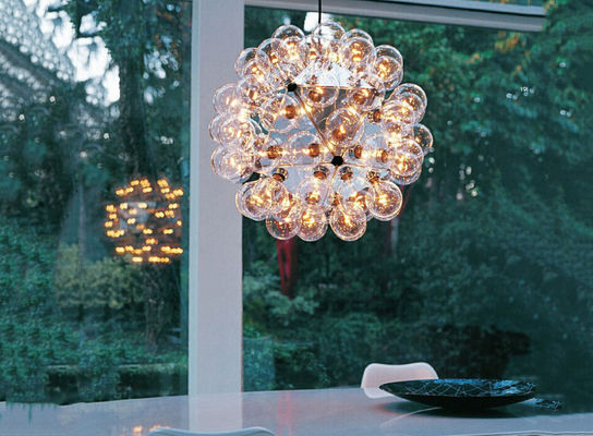Lumière moderne de suspension de globe de 20 têtes