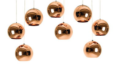 Lumière pendante de suspension d'en cuivre moderne contemporain de lumière par Tom Dixon
