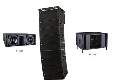 Ligne active de boîte de haut-parleur d'exposition de partie système de rangée avec le Subwoofer de 15 pouces
