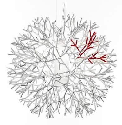 Lampe de corail de suspension d'ombre de lumière moderne acrylique gentille de suspension pour la salle à manger