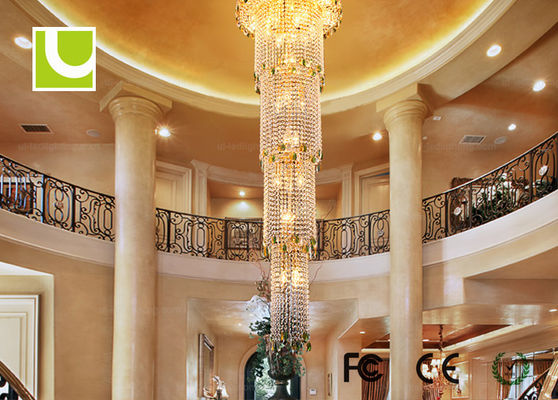 Salle à manger/CE d'or d'éclairage de lustre et pendant de l'hôtel LED 80/RoHS