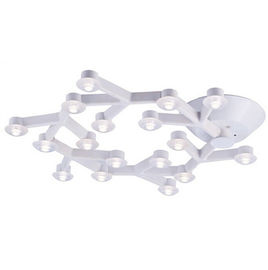 Les plafonniers accrochants de cercle de filet de LED avec la LED chauffent le blanc pour des salons