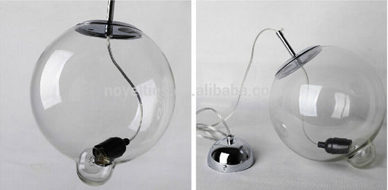 Plafonniers accrochants de boule de restaurant de plafonniers de conception contemporaine