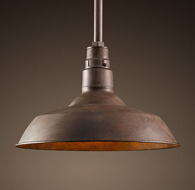 Grenier accrochant gracieux nostalgique de cru de plafonniers, lampe pendante industrielle