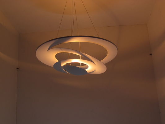 Pendant blanc de plafond de tissu d'Apple de décoration intérieure pour le banquet Hall