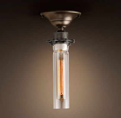 Plafonnier blanc comme le lait d'entrepôt, lampe de plafond de bougie pour le salon