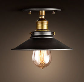 Pièce incandescente accrochante de lit de lampe de plafond de plafonniers de fer en aluminium