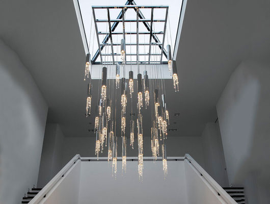 Le cristal sexy a mené les lumières pendantes, éclairage de suspension de LED pour les villas de luxe
