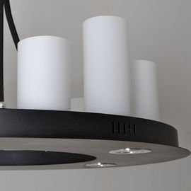 Le lustre mené rond sophistiqué allume 20 bougies 4 de lumières de barre menée de restaurant
