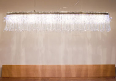 Le verre de Trasparent a mené des lumières de lustre pour la décoration de salon