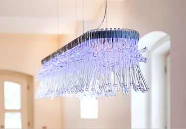 Le verre de Trasparent a mené des lumières de lustre pour la décoration de salon