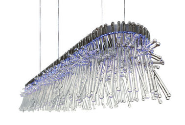 Le verre de Trasparent a mené des lumières de lustre pour la décoration de salon